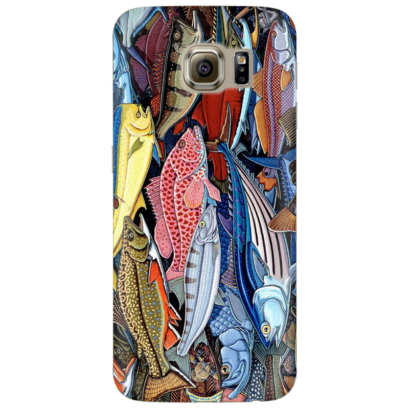 Чехол Uprint Samsung G925 Galaxy S6 Edge Sea Fish