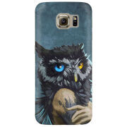 Чехол Uprint Samsung G925 Galaxy S6 Edge Owl Woman