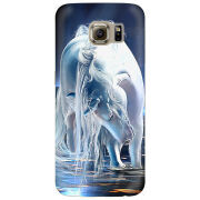 Чехол Uprint Samsung G925 Galaxy S6 Edge White Horse