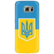 Чехол Uprint Samsung G925 Galaxy S6 Edge Герб України