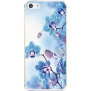 Чехол со стразами Apple iPhone 5 / 5S / 5SE Orchids