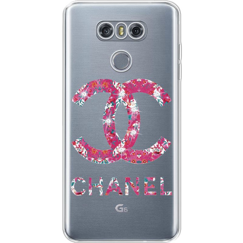 Чехол со стразами LG G6 