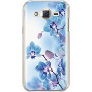 Чехол со стразами Samsung J500H Galaxy J5 Orchids