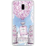 Чехол со стразами Samsung J610 Galaxy J6 Plus 2018 Perfume bottle