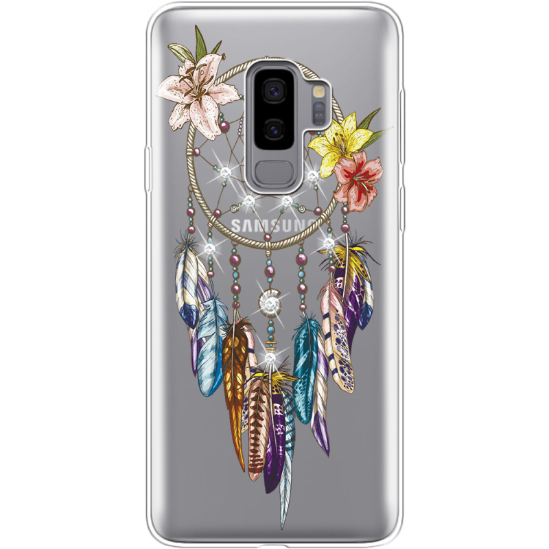 Чехол со стразами Samsung G965 Galaxy S9 Plus Dreamcatcher