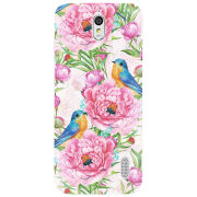 Чехол Uprint Huawei Ascend Y625 Birds and Flowers