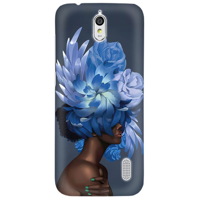 Чехол Uprint Huawei Ascend Y625 Exquisite Blue Flowers