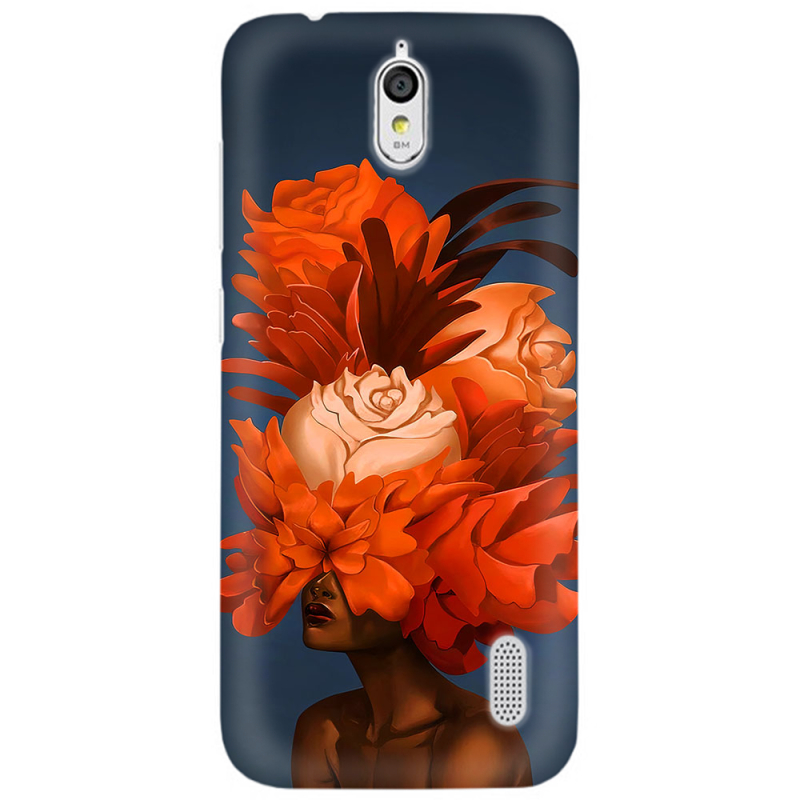 Чехол Uprint Huawei Ascend Y625 Exquisite Orange Flowers