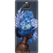Чехол Uprint Sony Xperia 10 Plus I4213 Exquisite Blue Flowers