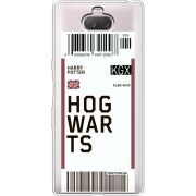 Прозрачный чехол Uprint Sony Xperia 10 I4113 Ticket Hogwarts