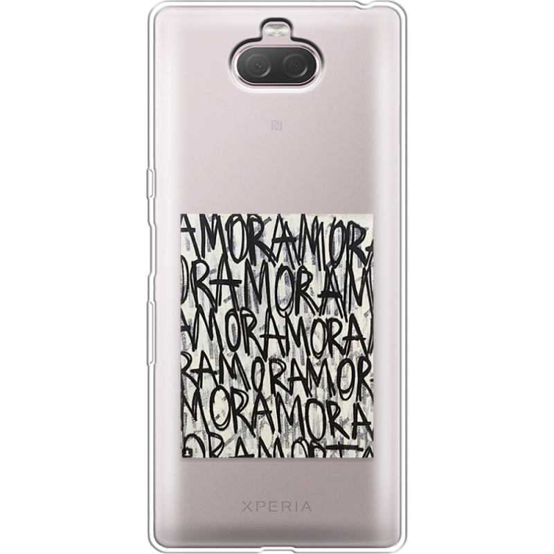 Прозрачный чехол Uprint Sony Xperia 10 I4113 Amor Amor