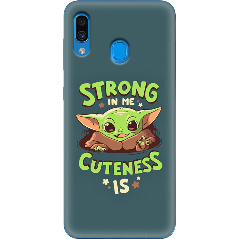 Чехол Uprint Samsung A305 Galaxy A30 Strong in me Cuteness is