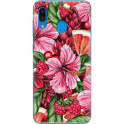 Чехол Uprint Samsung A305 Galaxy A30 Tropical Flowers