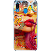 Чехол Uprint Samsung A305 Galaxy A30 Yellow Girl Pop Art