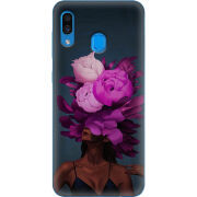 Чехол Uprint Samsung A305 Galaxy A30 Exquisite Purple Flowers