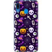 Чехол Uprint Samsung A305 Galaxy A30 Halloween Purple Mood