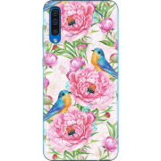 Чехол Uprint Samsung A505 Galaxy A50 Birds and Flowers