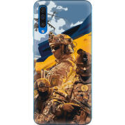 Чехол Uprint Samsung A505 Galaxy A50 Воїни ЗСУ