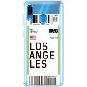 Прозрачный чехол Uprint Samsung A305 Galaxy A30 Ticket Los Angeles