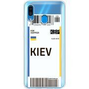 Прозрачный чехол Uprint Samsung A305 Galaxy A30 Ticket Kiev