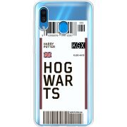 Прозрачный чехол Uprint Samsung A305 Galaxy A30 Ticket Hogwarts