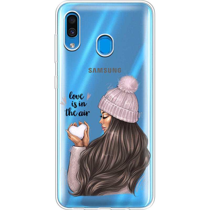Прозрачный чехол Uprint Samsung A305 Galaxy A30 love is in the air