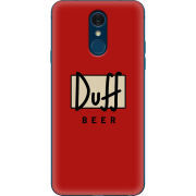 Чехол Uprint LG Q7 / Q7 Plus  Duff beer