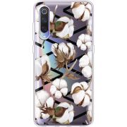 Прозрачный чехол Uprint Xiaomi Mi 9 Cotton flowers
