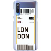 Прозрачный чехол Uprint Xiaomi Mi 9 SE Ticket London
