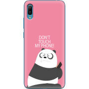 Чехол Uprint Huawei Y6 2019 Dont Touch My Phone Panda