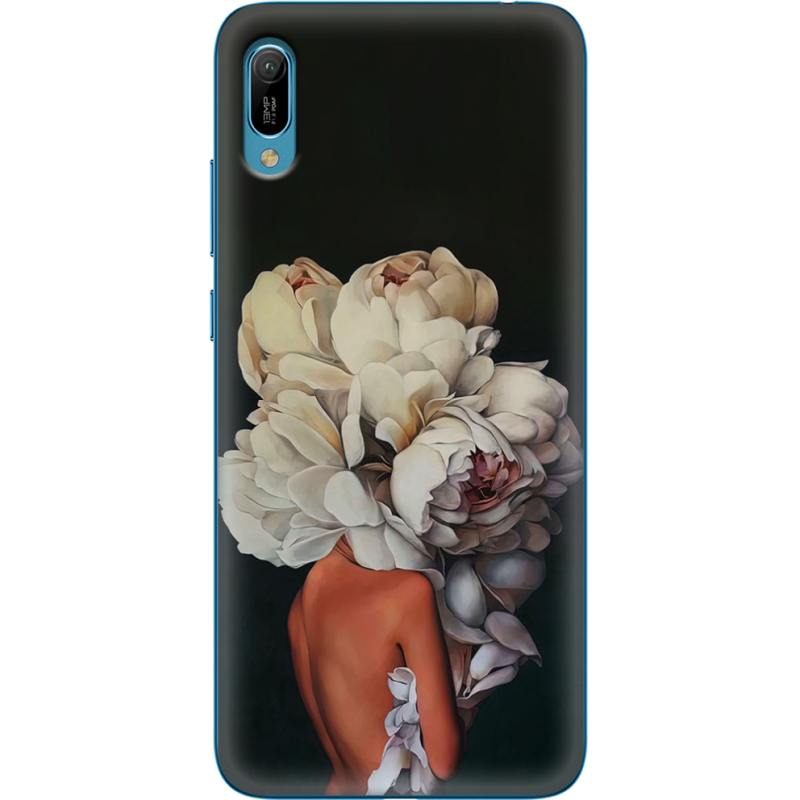 Чехол Uprint Huawei Y6 2019 Exquisite White Flowers