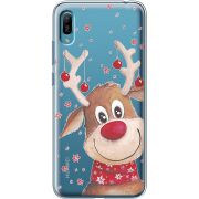 Прозрачный чехол Uprint Huawei Y6 2019 Winter Deer