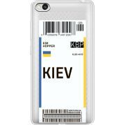 Прозрачный чехол Uprint Xiaomi Redmi 3 Ticket Kiev