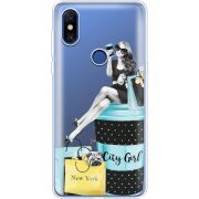 Прозрачный чехол Uprint Xiaomi Mi Mix 3 City Girl