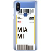 Прозрачный чехол Uprint Xiaomi Mi Mix 3 Ticket Miami