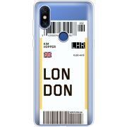 Прозрачный чехол Uprint Xiaomi Mi Mix 3 Ticket London