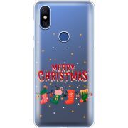 Прозрачный чехол Uprint Xiaomi Mi Mix 3 Merry Christmas