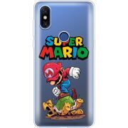 Прозрачный чехол Uprint Xiaomi Mi Mix 3 Super Mario