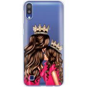 Прозрачный чехол Uprint Samsung M105 Galaxy M10 Queen and Princess
