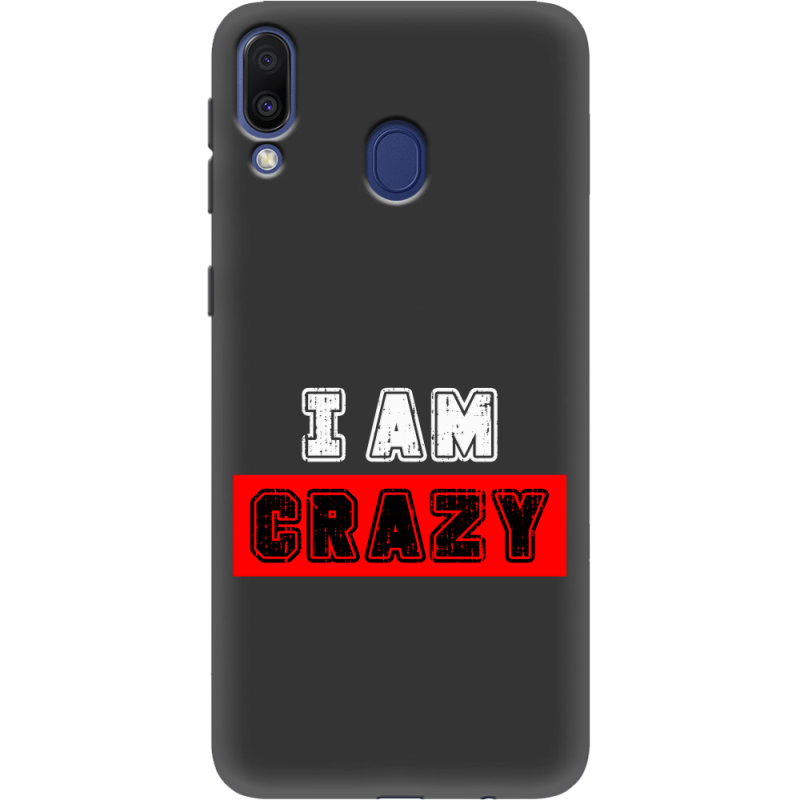 Черный чехол Uprint Samsung M205 Galaxy M20 I'm Crazy