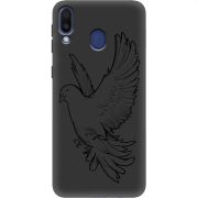 Черный чехол Uprint Samsung M205 Galaxy M20 Dove