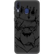 Черный чехол Uprint Samsung M205 Galaxy M20 Bear King