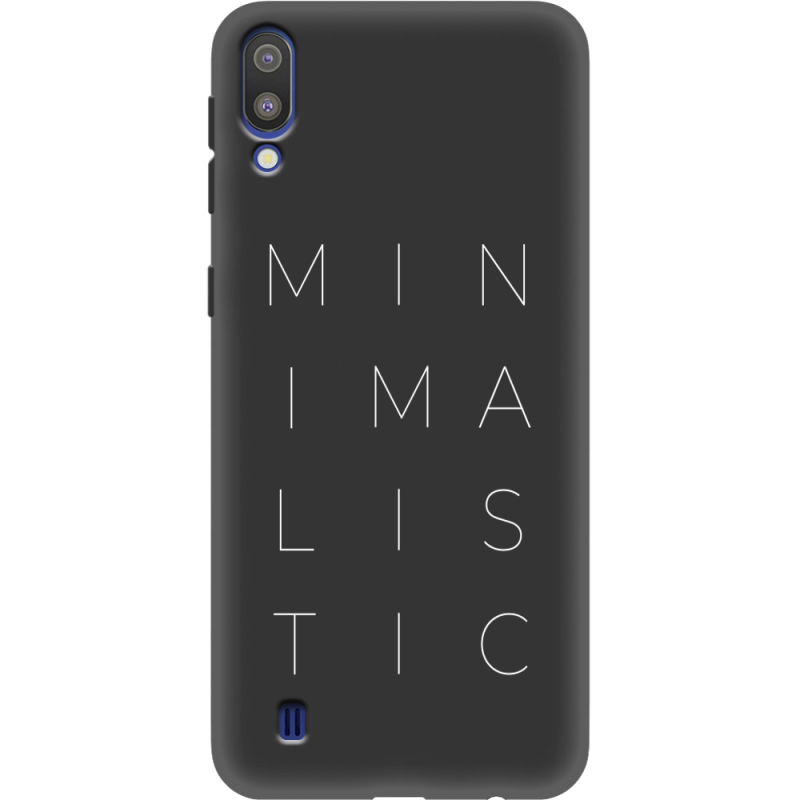 Черный чехол Uprint Samsung M105 Galaxy M10 Minimalistic
