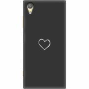 Черный чехол Uprint Sony Xperia XA1 Plus G3412 My Heart