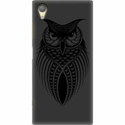 Черный чехол Uprint Sony Xperia XA1 Plus G3412 Owl