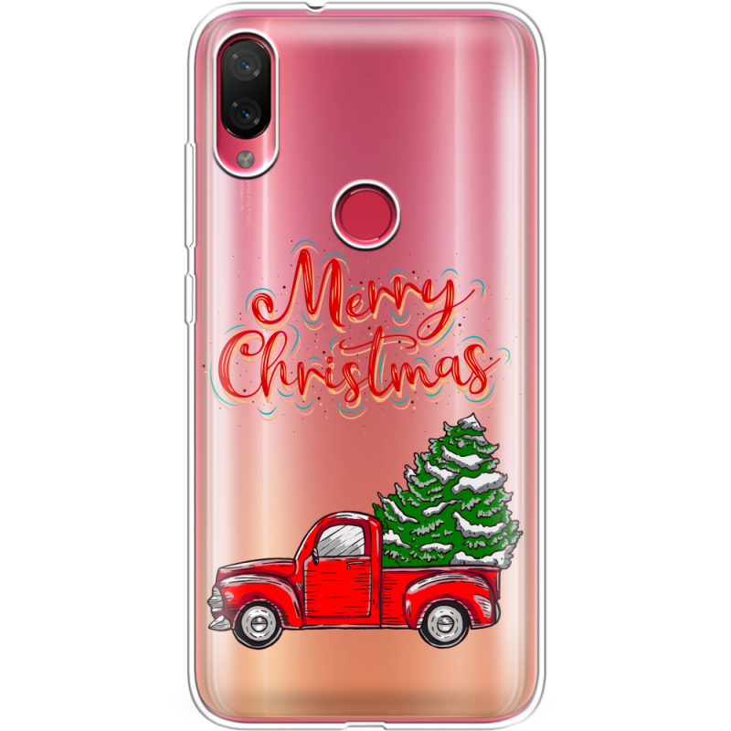 Прозрачный чехол Uprint Xiaomi Mi Play Holiday Car