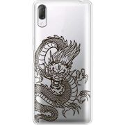 Прозрачный чехол Uprint Sony Xperia L3 I4312 Chinese Dragon