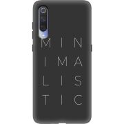 Черный чехол Uprint Xiaomi Mi 9 Minimalistic