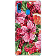Чехол Uprint Samsung A205 Galaxy A20 Tropical Flowers