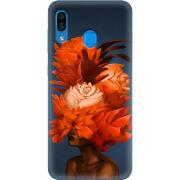 Чехол Uprint Samsung A205 Galaxy A20 Exquisite Orange Flowers